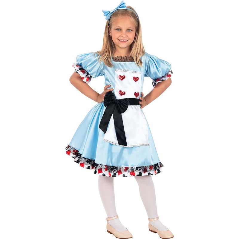 Disfraz de Alicia Deluxe para niña Bis