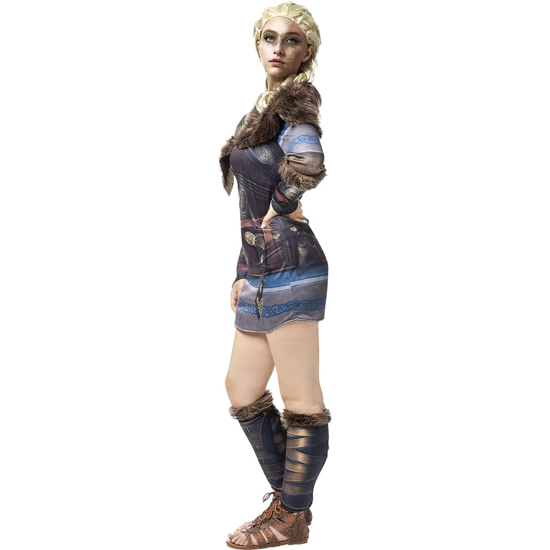 Disfraz de Assassin´s Creed Valhalla para mujer Perfil