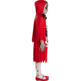 Disfraz de Caperucita Roja Poseída para niña Perfil