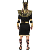 Disfraz de Dios Anubis para hombre Espalda