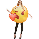 Disfraz de Emoji Besito adulto unisex
