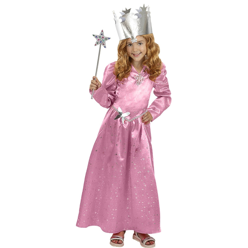 Disfraz de Glinda Bruja Buena de El Mago de Oz para niña