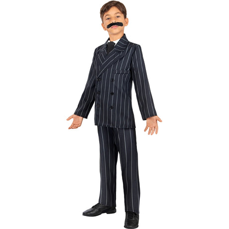 Disfraz de Gómez Addams La Familia Addams para niño