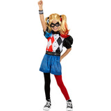Disfraz de Harley Quinn Rombos para niña Detalle