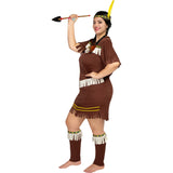 Disfraz de India Sexy para mujer Perfil Talla Grande