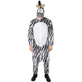 Disfraz de Marty Cebra película Madagascar adulto unisex Detalle