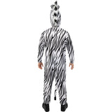 Disfraz de Marty Cebra película Madagascar adulto unisex Espalda