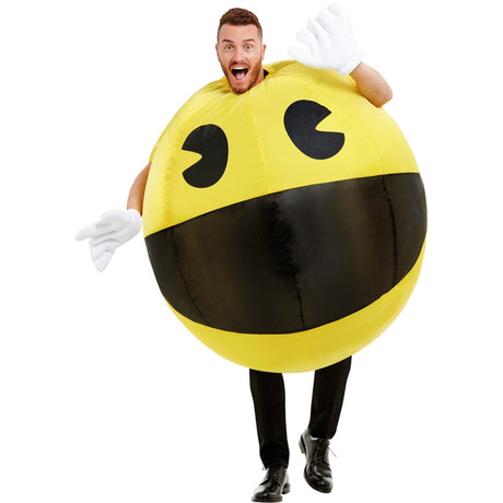 Disfraz de Pac-Man Hinchable adulto unisex