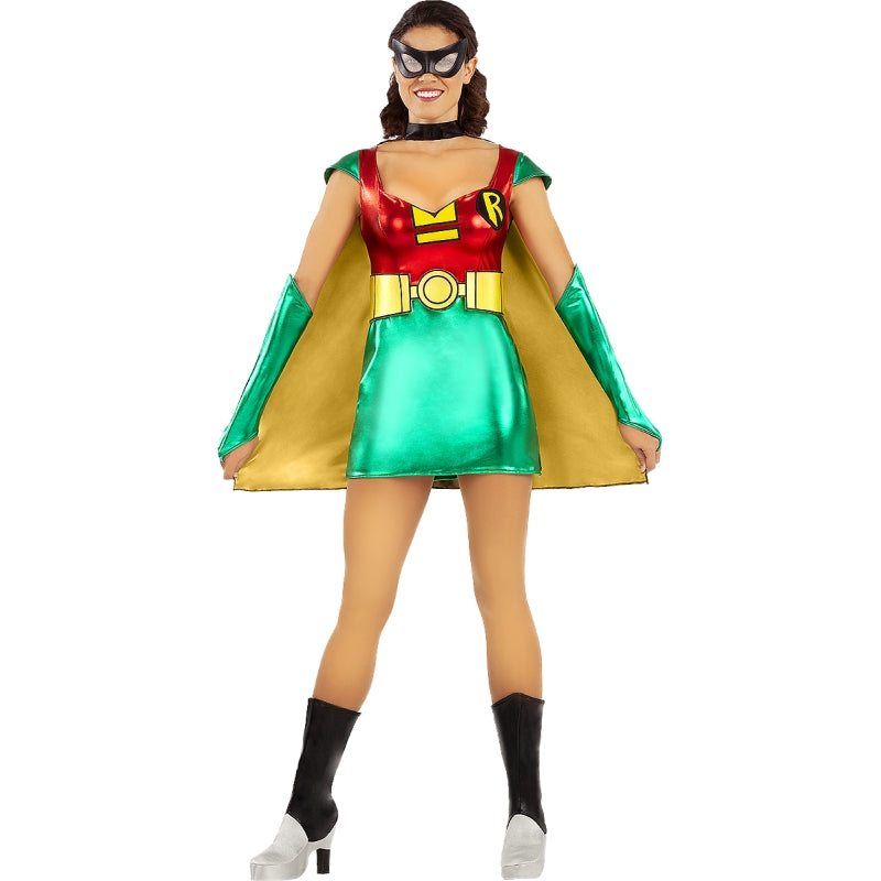 Disfraz de Superheroína Robin Sexy  para mujer