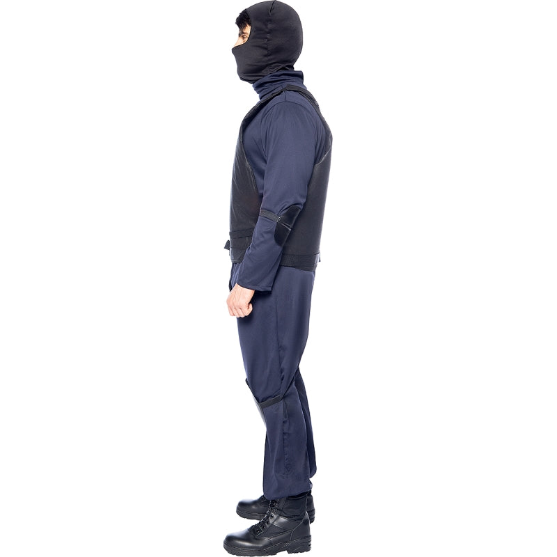 Disfraz de Policía de élite SWAT para hombre Perfil