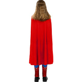 Disfraz de Supergirl - La Liga de la Justicia para niña Espalda