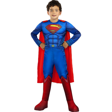 Disfraz de Superman deluxe - La Liga de la Justicia para niño Bis