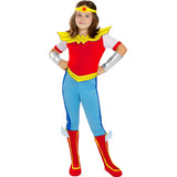 Disfraz de Wonder Woman DC Super Hero Girls para niña Bis