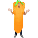 Disfraz de Zanahoria Ecológica adulto unisex