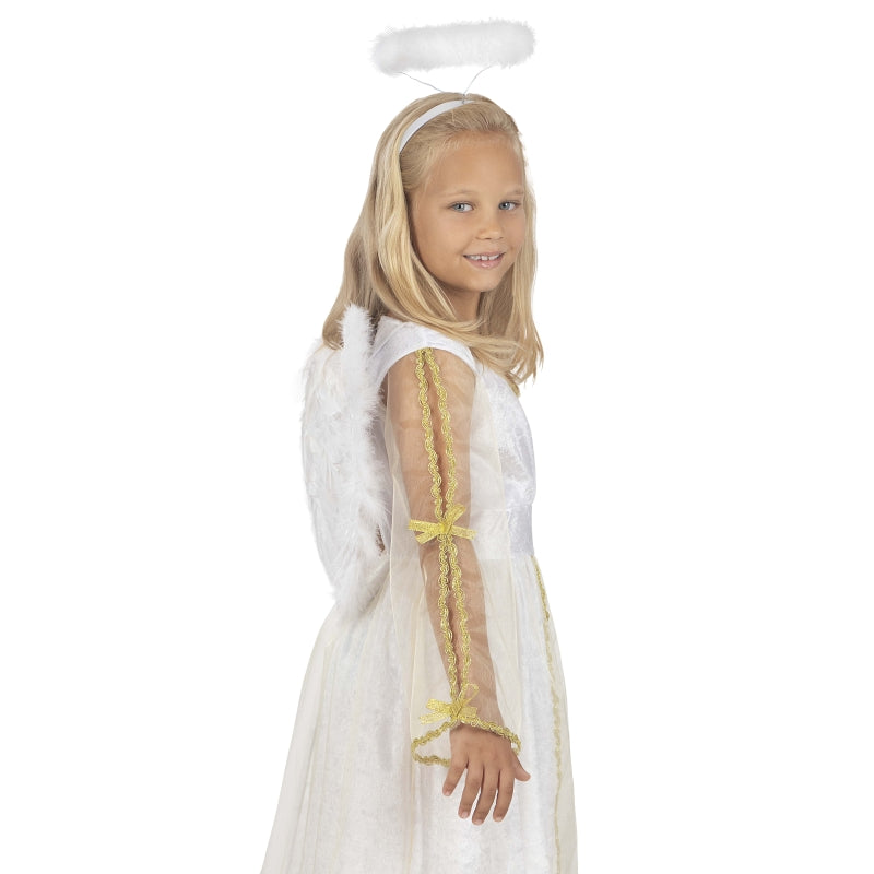 Disfraz de Ángel Deluxe para niña Detalle