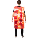 Disfraz de Bacon adulto unisex Espalda