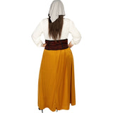 Disfraz de Campesina Medieval para mujer Espalda Talla Grande