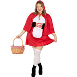 Disfraz de Caperucita Roja Clásica para mujer Talla Grande