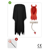 Disfraz de Demonio Sectario para niño Contenido