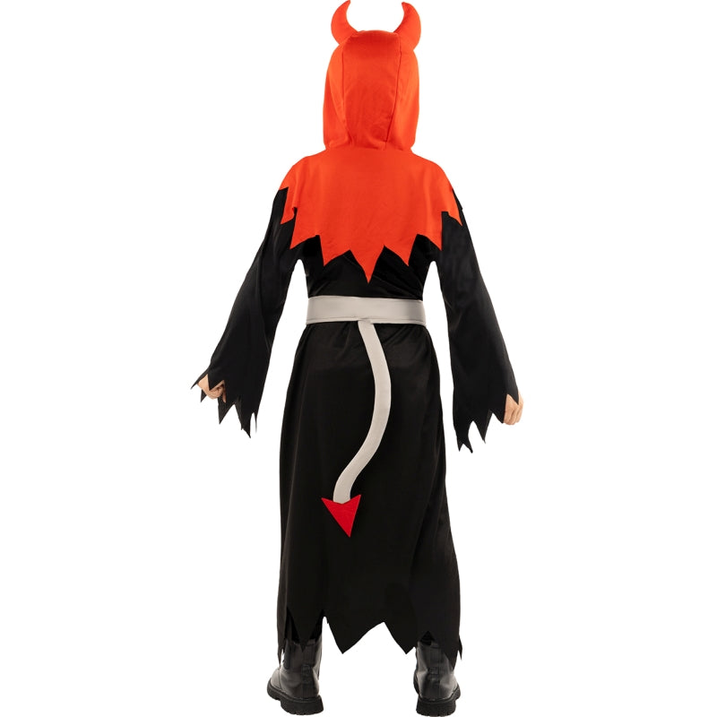 Disfraz de Demonio Sectario para niño Espalda