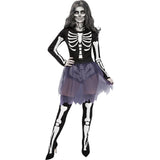 Disfraz de Esqueleto Sexy para mujer