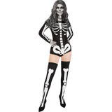 Disfraz de Esqueleto Sexy para mujer Bis