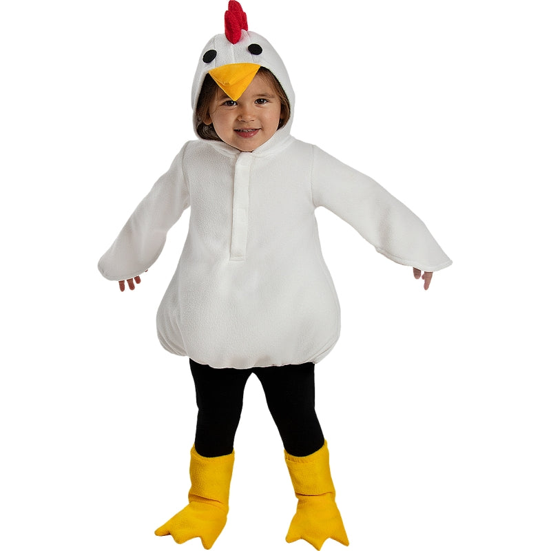 Disfraz de Gallina Blanca para bebé Bis