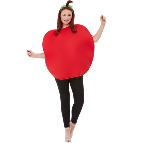 Disfraz de Manzana Roja adulto unisex