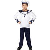 Disfraz de Marinero Azul para niño Bis