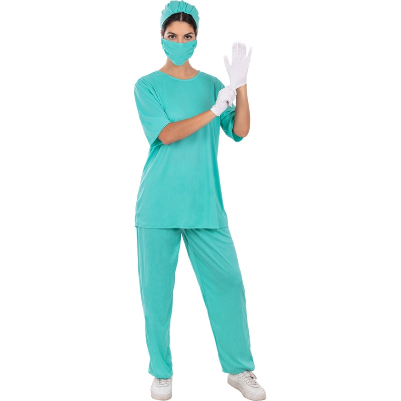 Disfraz de Médico  adulto unisex Mujer Perfil