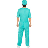 Disfraz de Médico  adulto unisex Espalda