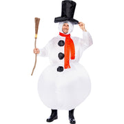 Disfraz de Muñeco de Nieve Clásico Hinchable  adulto unisex