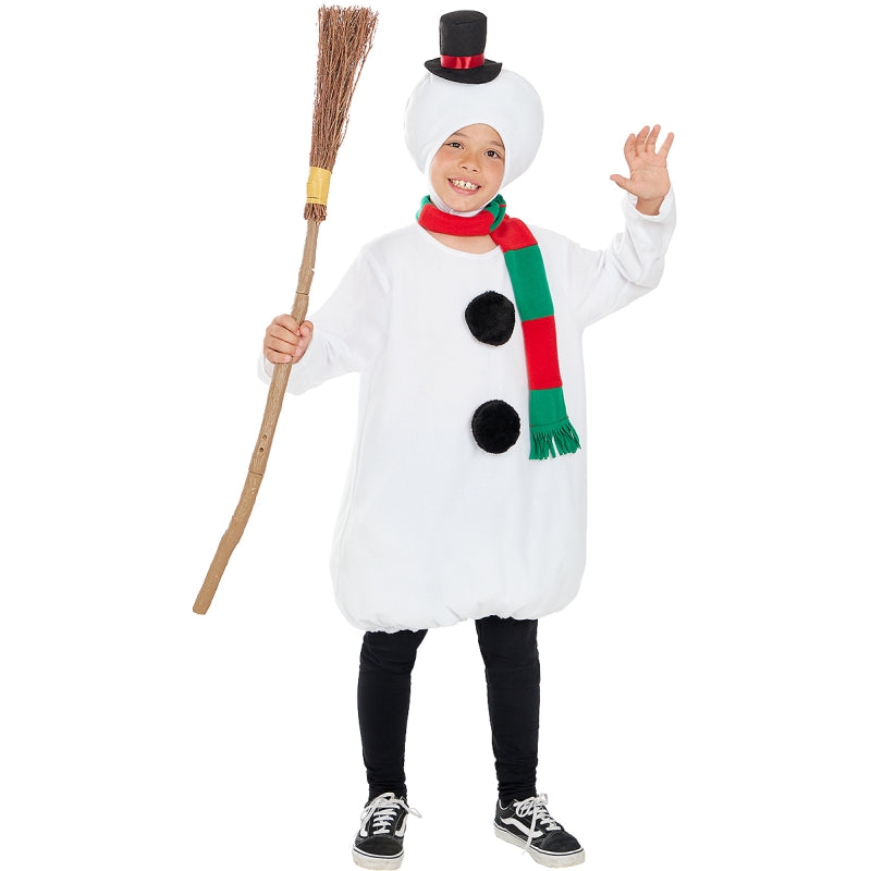 Disfraz de Muñeco de Nieve Navidad infantil