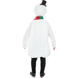Disfraz de Muñeco de Nieve Navidad infantil Espalda