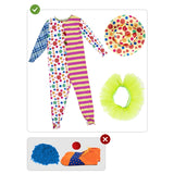 Disfraz de Payaso Deluxe para hombre Contenido