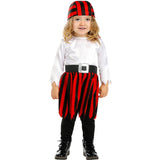 Disfraz de Pirata niña - Colección Bucanero para bebé