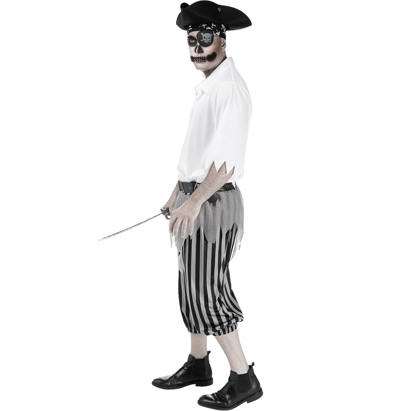 Disfraz de Pirata Zombie  para hombre Perfil