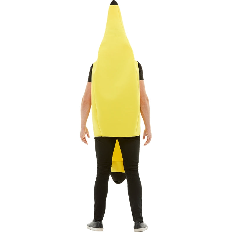 Disfraz de Banana adulto unisex Espalda
