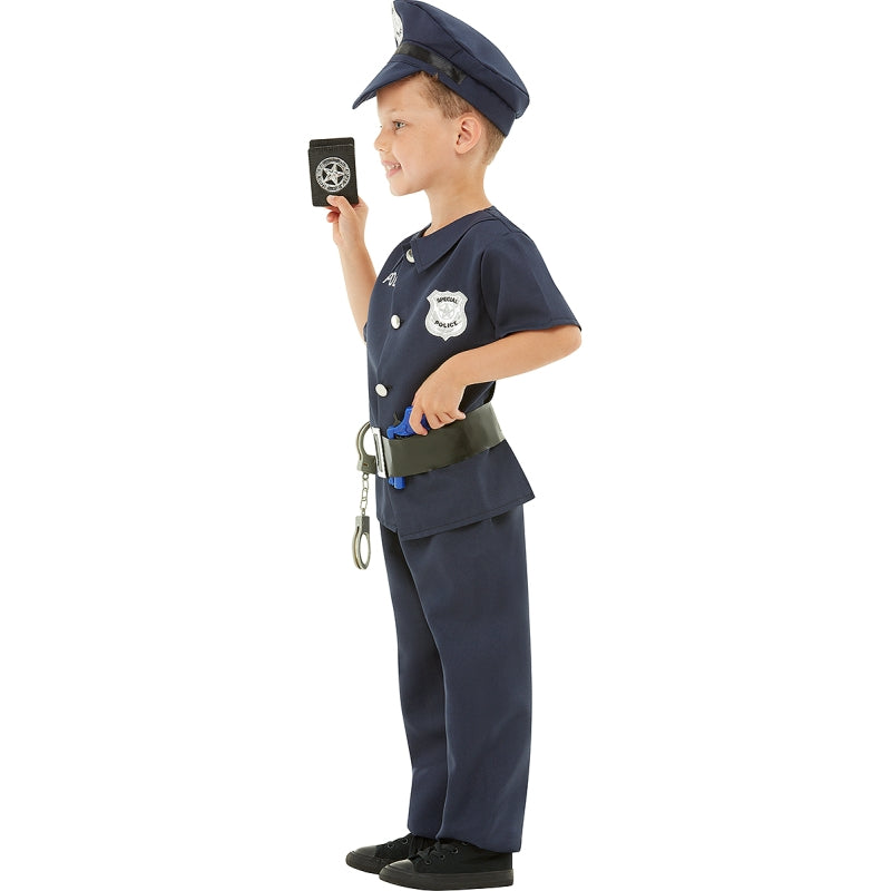 Disfraz de Oficial de Policía Unisex infantil Perfil