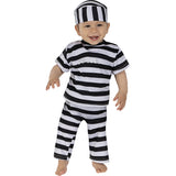 Disfraz de Prisionero para bebé Bis