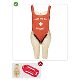 Disfraz de Socorrista de Playa  para hombre Contenido