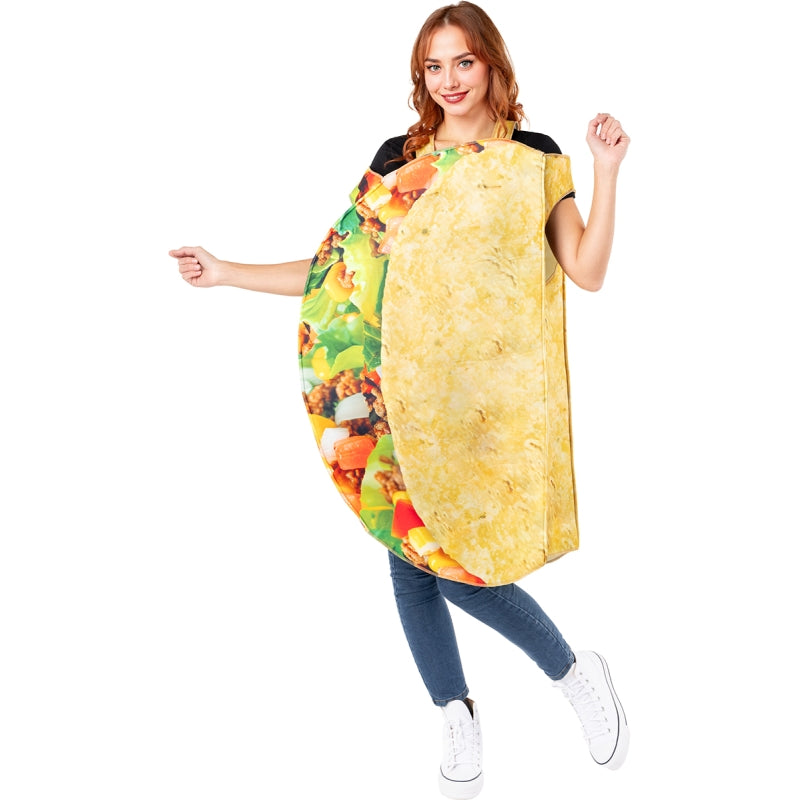 Disfraz de Taco Mexicano adulto unisex Bis