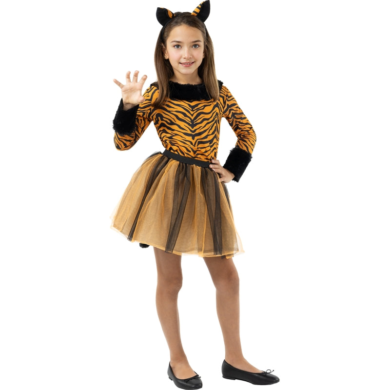 ACWOO Disfraz De Tigre Para Niños, Conjunto De Disfraz De Animal