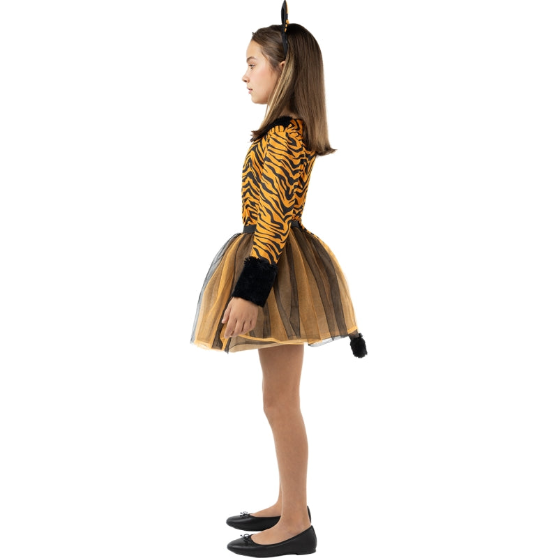 Disfraz de Tigre para niña Perfil