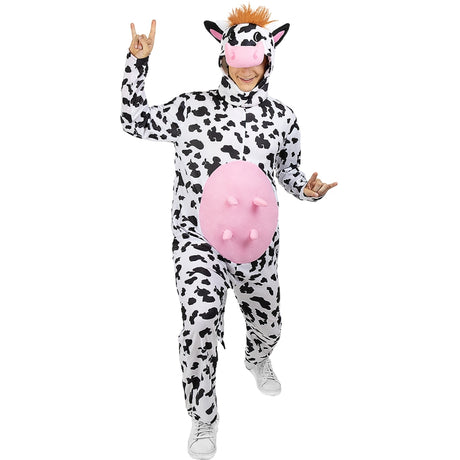 Disfraz de Vaca Lola adulto unisex