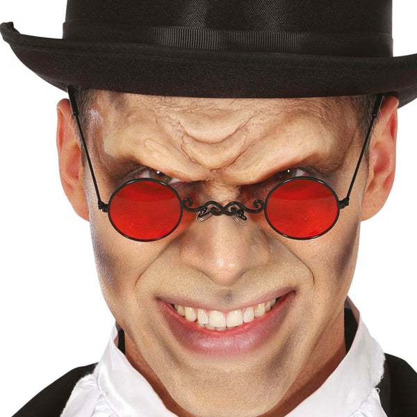 Capucha Con Ojos LED Brillantes Para Disfraz De Fantasma - Fiestas Guirca - Talla Única Para Halloween