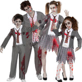 Disfraces Estudiantes Zombies para grupos y familias
