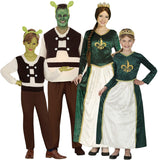 Disfraces Ogro Shrek y Princesa Fiona para grupos y familias