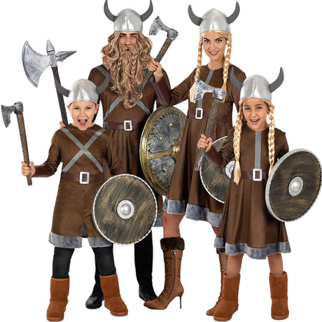 Disfraces Vikingos Noruegos para grupos y familias