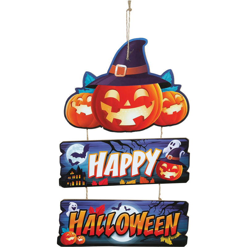Letrero Calabazas Happy Halloween Packaging